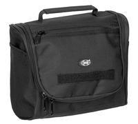 MFH Washbag Bolso De Tocador Organizador Viaje Bolsillo Paquete Cámping Negro