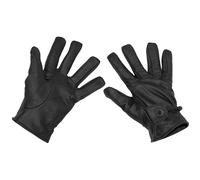 MFH Western Leather Guantes Tactico Militar Combate Seguridad Patrulla Negro