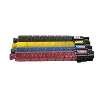 MFHgLKT 1 Juego de Cartuchos de tóner compatibles con tóner Aficio MPC306 MPC307 MPC406 MPC407 CMYK para copiadoras a Color