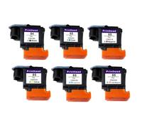 MFHgLKT 1 Unidad o 1 Juego de Cabezal de impresión remanufacturado Compatible con Designjet 30 90R 130 Modelos C5019A C9420A C9421A C9422A C9423A C9424A(C9421A Magenta)