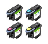 MFHgLKT Cabezal de impresión HP10 Compatible con C4800A C4801A C4802A C4803A para Impresora 2000C 2000Cn 2000Cse 2500 2500C(1 Set - 4 Pcs)
