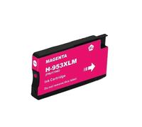 MFHgLKT Cartucho de inyección de Tinta de Color Compatible 953 957 XL 953XL 957XL para Impresora 953 Officejet Pro 7720 7740 8710 8720(1PCS Magenta)