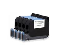 MFHgLKT Cartucho de Tinta Compatible de Repuesto para Impresora de inyección de Tinta térmica portátil JS12 JS12M, 600DPI, 12,7mm, Tinta ecosolvente de Secado rápido(Green)