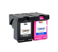 MFHgLKT Cartucho de Tinta de Repuesto Compatible 651XL para impresoras Deskjet Ink Advantage 5575 5645 OfficeJet 202 202c 252 252c(1 Set)