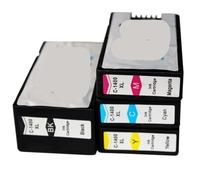 MFHgLKT Cartuchos de Tinta compatibles con impresoras PGI 1400 MAXIFY MB2040 MB2340 MB2140 MB2740 PGI-1400 PGI1400 XL(4pcs-BK C M Y)