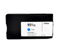 MFHgLKT Cartuchos de Tinta compatibles para Impresora 950XL 951XL 950 951 para Impresora Officejet Pro 8100 8600 8610 8620 8630 251dw 276dw(Cyan)