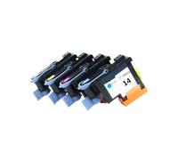 MFHgLKT Modelos de inyección de Tinta compatibles con Cabezales de impresión remanufacturados, incluidos CP1160 y Officejet 7130 7140 C4920A C4921A C4922A C4923A(14 Y x1)