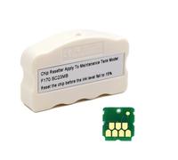 MFHgLKT Reiniciador de Chips de Caja de Mantenimiento de Tinta Residual SC23MB Compatible con impresoras SC-F100 SC-F130 SC-F160 SC-F170