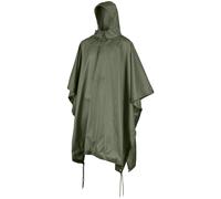 MFM US Poncho Ripstop Cubierta Impermeable Camping Festival Ejército OD Verde
