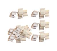 MFMEXUL 40 hebillas de bloqueo de puerta, cerradura de parque infantil, conectores de abrazadera, clips de fijación de valla, jaula de alambre para villas de gatos interiores