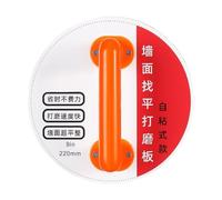 MFMEXUL Bloque de lijado de mano con soporte de papel de lija diseño ergonómico para pulido, soporte individual