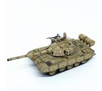 MFMEXUL Coleccionable Vehículo Réplica Modelo Tanque en Escala 1 72 con Paneles Trabajados Material de Aleación y Plástico Función Decorativa para, Tanque De Batalla Principal Tipo 69-II Número 820