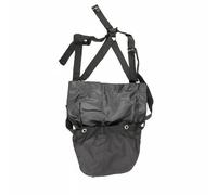 MFMEXUL Contenedor de Desechos Equinos Bolso de Estiércol de Caballo Accesorio Ajustable Impermeable Práctico Uso Adecuado para Limpieza Equina Cuidado, Negro, Mediano para Caballos De 1m A 1.3m
