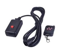 MFMEXUL Controlador de Máquina de Humo, Control Remoto de 4 Teclas, Pieza de Repuesto, Accesorio, Controlador de Escenario