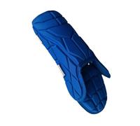 MFMEXUL Espinilleras de Béisbol, Protectores Ergonómicos para Piernas de Adulto, Equipo de Protección Deportiva, EVA, Protector de Pie Flexible, Adecuado para, Azul