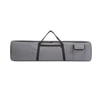 MFMEXUL Funda para Teclado, Estuche con Asas, Bolsillo de Almacenamiento, Cómodo Estuche Plegable Acolchado para Piano Eléctrico, Ideal para Estudios de Músic, 88 Keys L