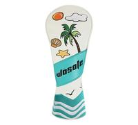 MFMEXUL Funda Protectora Cabeza Palo de Golf Universal de PU Resistente Al Desgaste Diseño Moderno con Costuras Fuertes Adecuada para Regalo Colección Oficina, Utilidad