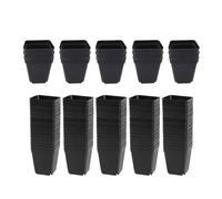 MFMEXUL Juego de Macetas Cuadradas Modernas para Plantas, Verduras Y Flores, Decoración de Balcones, Style C