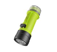 MFMEXUL Linterna de Buceo Portátil Antorcha LED de Aluminio Aleación Resistente al Agua para Buceo Esnórquel Montañismo 13x4.7cm