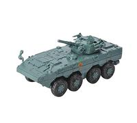 MFMEXUL Modelo de Tanque 4D a Escala 1:72, Rompecabezas en Miniatura, Vehículos Oruga, Carros, Decoración de Mesa, Recuerdo, Jugu, Azul Claro