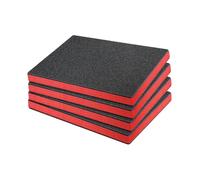 MFMEXUL para Cajas de Herramientas, Láminas de Espuma, Universales Antideslizantes Multiusos, Inserto para Caja de Herramientas, Revestimiento, 56 X 46 X 2.5 Cm