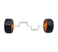 MFMEXUL Parrot Balance Toy Juguete de Entrenamiento para Loros Desarrolla El Equilibrio Y La Inteligencia de Mientras Ejercita Las Patas Goma Y Acero, No Hay Caja