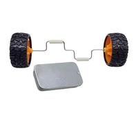 MFMEXUL Parrot Balance Toy Juguete de Entrenamiento para Loros Desarrolla El Equilibrio Y La Inteligencia de Mientras Ejercita Las Patas Goma Y Acero, con Caja