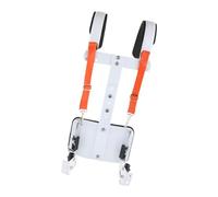 MFMEXUL Portador de Tambor Snare Soporte para Percusión Arnés Ergonómico Correa Ajustable de Aleación Marco Acolchado Adecuado para Jóvenes Percusionistas en, Naranja