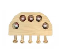 MFMEXUL Ratones Peluche | Inractivo, Juego Golpear Al para s, Manual, Inriores, Gatitos, 5 Agujeros Medio Redondo
