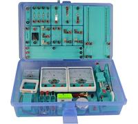 MFRELMNZG El Principio de la Campana eléctrica Paneles solares Circuito en Serie Experimento de amperios Conductividad unidireccional de diodos Caja de experimentos eléctricos electromagnéticos