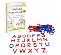 MFS MYFUTURSHOP Letras Montessori MAYUSCULAS - Alfabeto Escolar Completo para Niños, Juego Educativo para Aprender a Leer y Escribir, Abecedario 3-6 Años, Actividades de Lectoescritura (MAYUSCULAS)