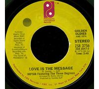 MFSB Featuring The Three Degrees - Love Is The Message / TSOP (The Sound Of Philadelphia) - Philadelphia International Records - ZS8 3756