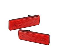 MFTGRS 1 X Piloto Trasero Reflector Trasero Para Fiat Para Talento 2014 2015 2016 2017-(2 lentes rojas.)