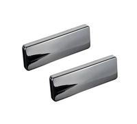 MFTGRS Lente Parachoques Trasero Reflector Luz Trasera 9160858 Para Nissan Para Primastar 2001 2002 2003 2004 -(2 lentes negros.)