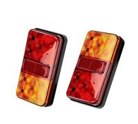 MFTGRS Luz Trasera Universal Remolque 12-24V Indicador Freno Trasero Lateral Impermeable Furgoneta