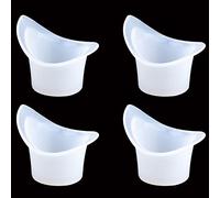 MFUOE 4 tazas de baño de silicona reutilizables de 8 ml, tazas de baño de ojos no estériles para limpieza refrescante de ojos cansados