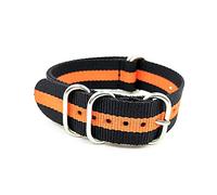 MFUPR Sports Watch Strap 18mm 20mm 22mm 24mm Army Sports Watch Nato Strap Fabric Nylon Watch Strap Watch Accessories(Colorful 5,18mm)