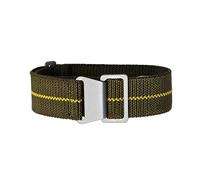 MFUPR Sports Watch Strap 20mm 22mm Elastic Nylon Watch Band Water-proof Watch Strap for Men's Watch Wristband(Green Yellow S,22mm)