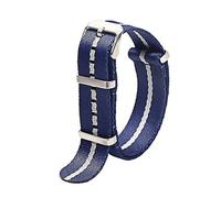 MFUPR Sports Watch Strap 20mm 22mm Nylon Watch Band Watch Replacement Strap for Men Watch Wristband Watch Accessories(Blue Gray S,20mm)