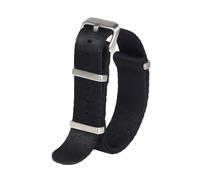 MFUPR Sports Watch Strap 20mm 22mm Nylon Watch Band Watch Replacement Strap for Men Watch Wristband Watch Accessories(Black S,20mm)