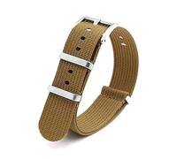 MFUPR Sports Watch Strap 20mm Nylon Watch Strap Men's Women's Watch Replacement Wristband for Watch Accessories(Brown)
