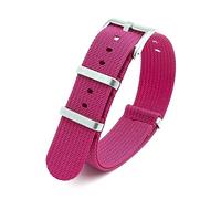 MFUPR Sports Watch Strap 20mm Nylon Watch Strap Men's Women's Watch Replacement Wristband for Watch Accessories(Red)