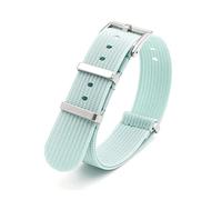 MFUPR Sports Watch Strap 20mm Nylon Watch Strap Men's Women's Watch Replacement Wristband for Watch Accessories(Light Blue)