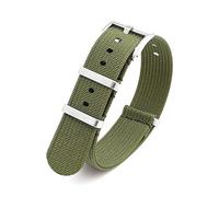 MFUPR Sports Watch Strap 20mm Nylon Watch Strap Men's Women's Watch Replacement Wristband for Watch Accessories(Green)
