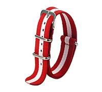 MFUPR Sports Watch Strap Nato Strap 18mm 20mm 22mm Nylon Watch Band Water-proof Watch Strap Casual Watch Wristband(Number 51,20mm)