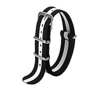 MFUPR Sports Watch Strap Nato Strap 18mm 20mm 22mm Nylon Watch Band Water-proof Watch Strap Casual Watch Wristband(Number 45,20mm)