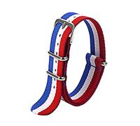 MFUPR Sports Watch Strap Nato Strap 18mm 20mm 22mm Nylon Watch Band Water-proof Watch Strap Casual Watch Wristband(Number 10,18mm)