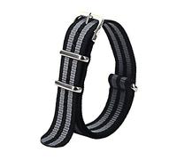 MFUPR Sports Watch Strap Nato Strap 18mm 20mm 22mm Nylon Watch Band Water-proof Watch Strap Casual Watch Wristband(Number 25,22mm)