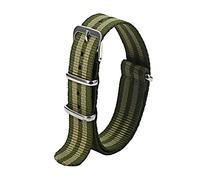 MFUPR Sports Watch Strap Nato Strap 18mm 20mm 22mm Nylon Watch Band Water-proof Watch Strap Casual Watch Wristband(Number 150,20mm)