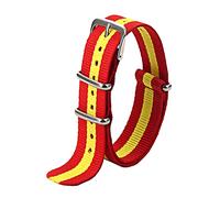 MFUPR Sports Watch Strap Nato Strap 18mm 20mm 22mm Nylon Watch Band Water-proof Watch Strap Casual Watch Wristband(Number 42,20mm)